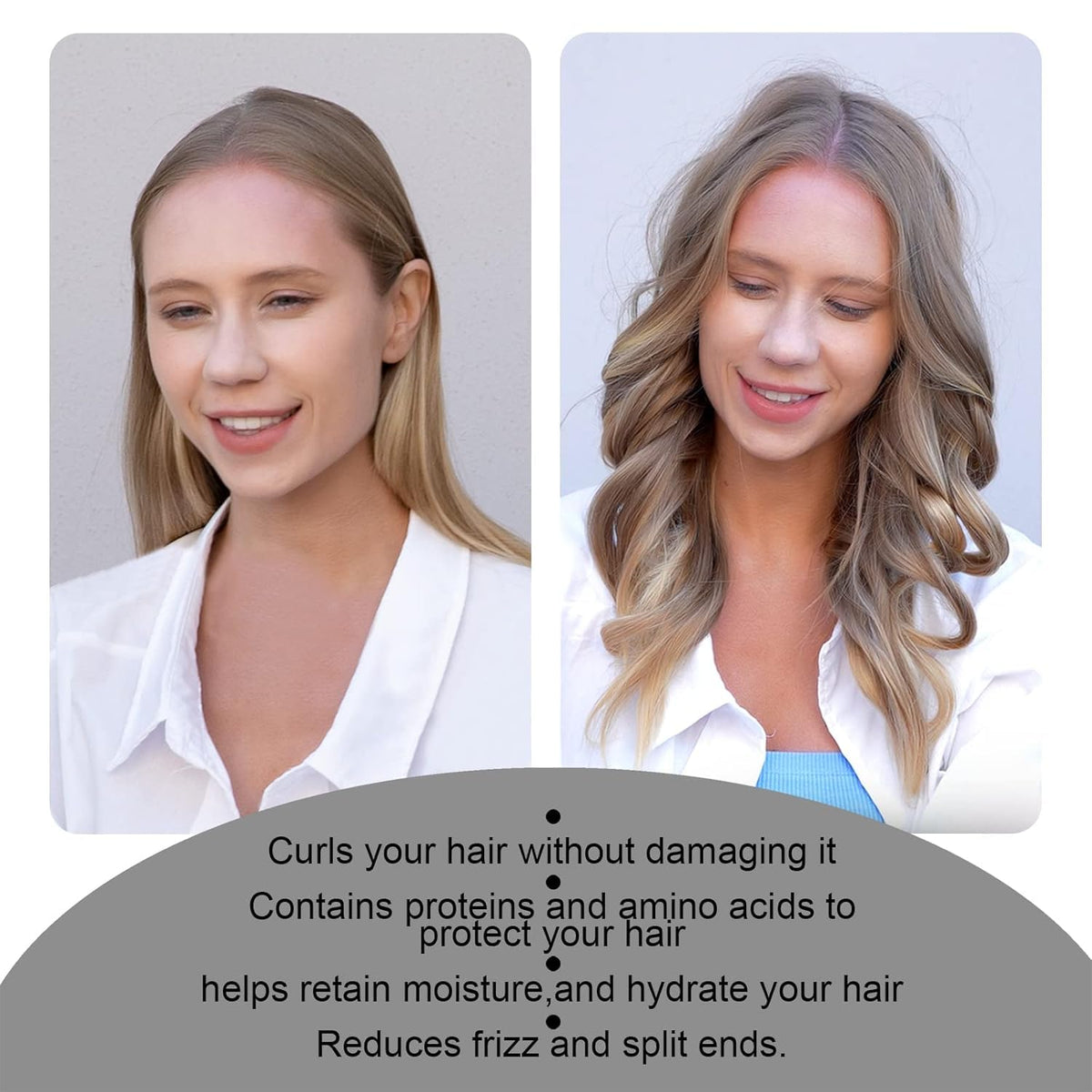 CORATED satin texture close-up demonstrating smooth surface for reduced frizz