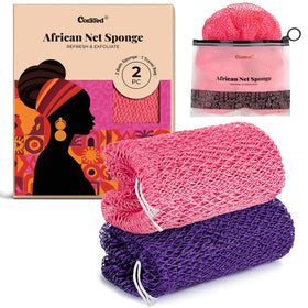 CORATED front packaging showing premium gift-ready box and sponge
