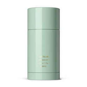 Corpus front packaging showing minimal branding and scent name, clear benefits