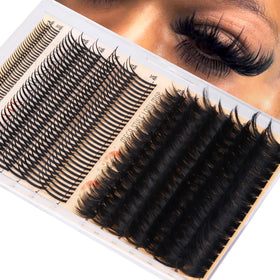 CORUSCATE front tray showing mixed spike and volume clusters for versatile looks