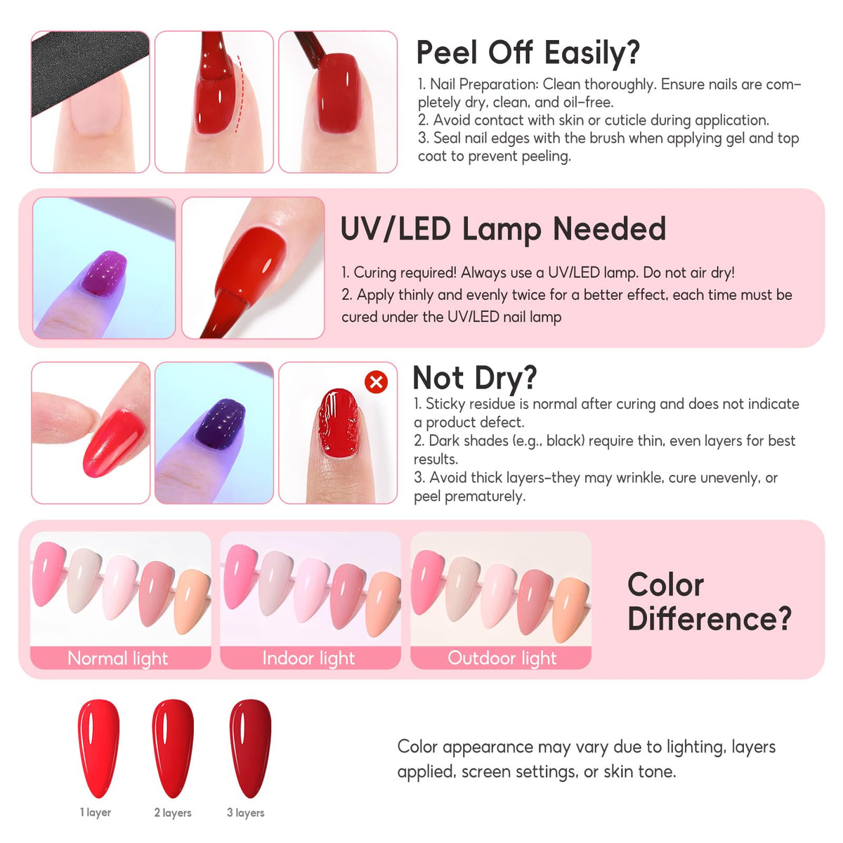 COSCELIA nail file and base coat detail for proper prep and improved adhesion