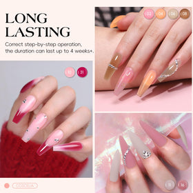 COSCELIA LED/UV nail lamp with open cavity showcasing fast even curing for full-hand sessions