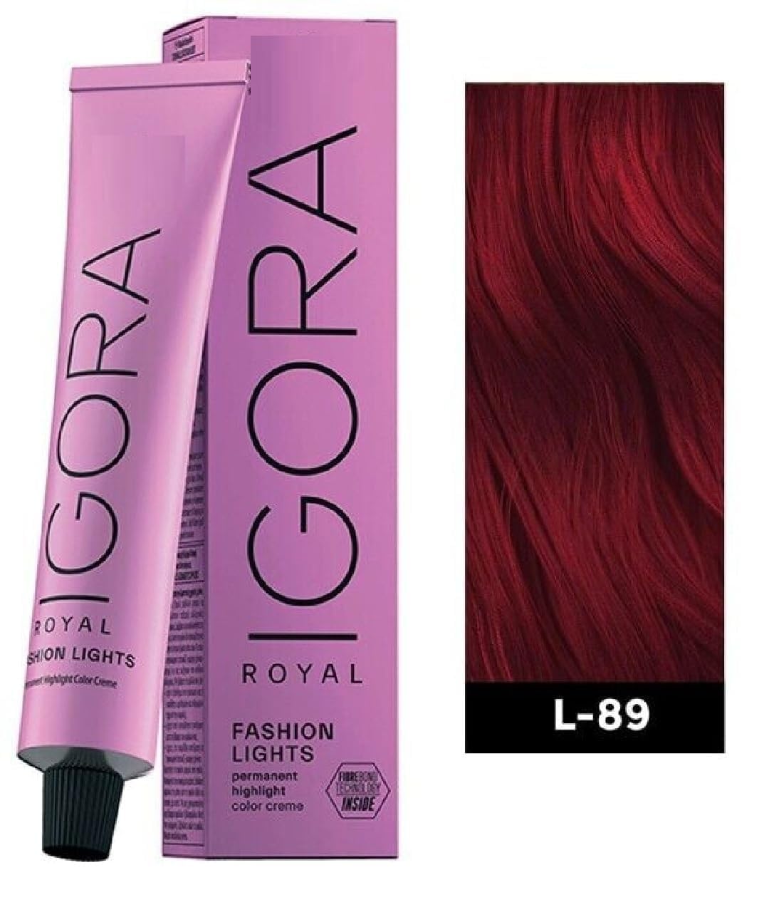 Cosletic IG-ORA ROYAL L-89 cream texture close-up showing rich consistency for even high-lift application benefit