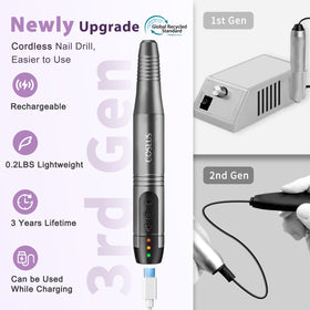 COSLUS C20 close-up of metal bit tip highlighting precise shaping benefit