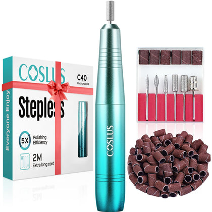 COSLUS C40 front packaging showing kit contents and travel-ready benefit