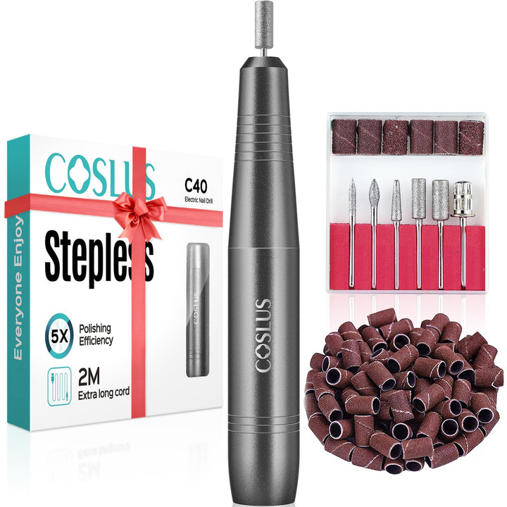 COSLUS C40 front view showing compact design and controls for portable use