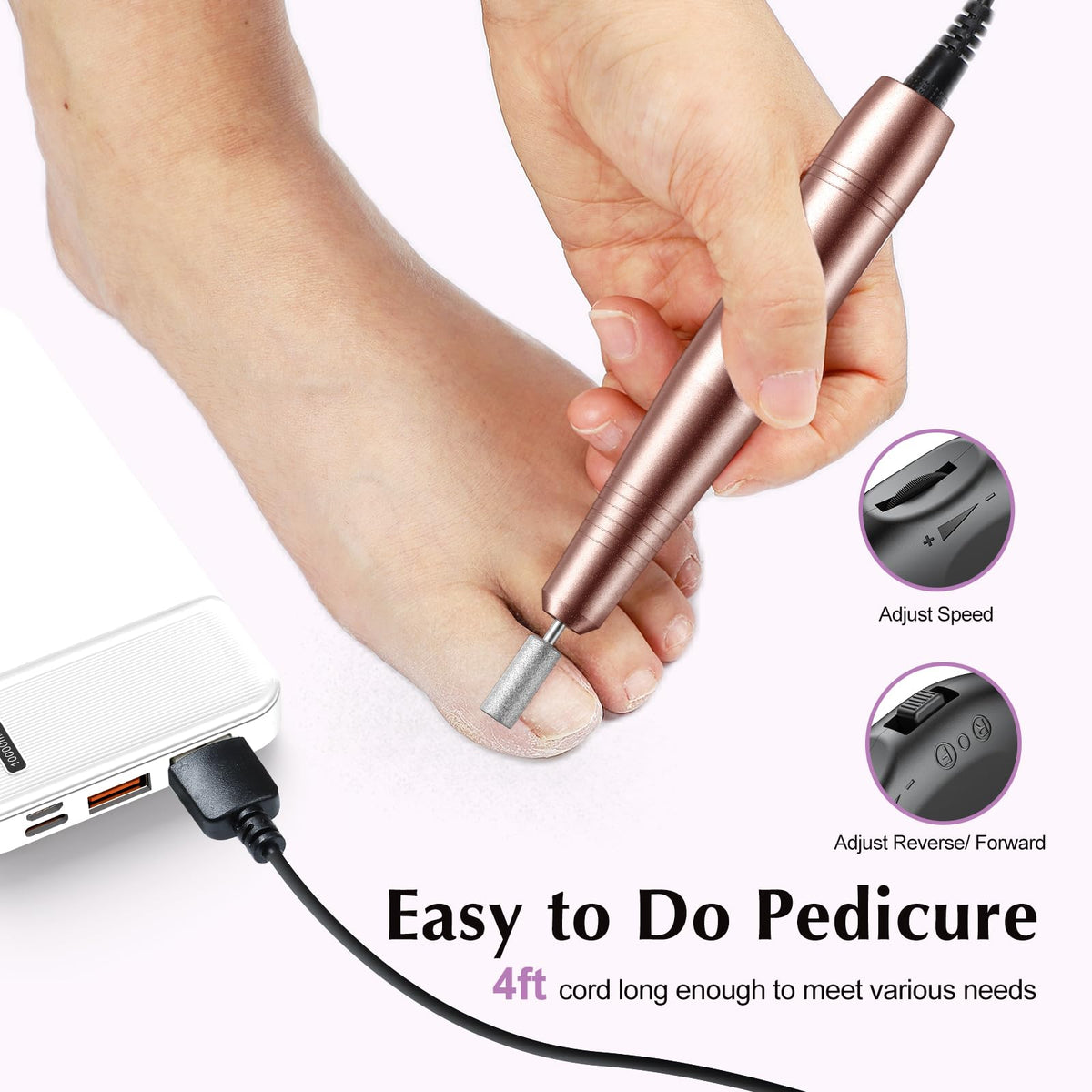 COSLUS size comparison with hand to display portability and travel convenience
