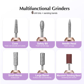 COSLUS C40 travel-ready kit layout packed for portable nail work