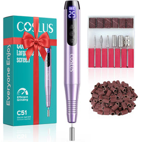 COSLUS C51 front view purple showing compact design and professional look