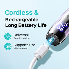 COSLUS C51 in use manicure detail showing precise cuticle and shaping control
