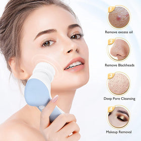 COSLUS coarse bristle detail, effective deep exfoliation benefit