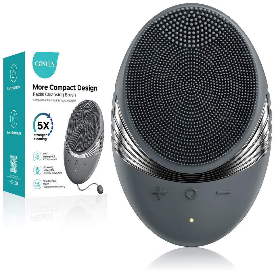COSLUS FBS01 front view showing compact travel-friendly design and sleek finish