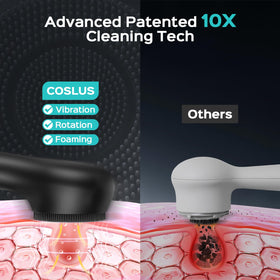 COSLUS producing foam quickly to improve cleanser spread and lift dirt