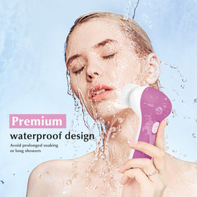 COSLUS in-shower setting demonstrating waterproof convenience benefit