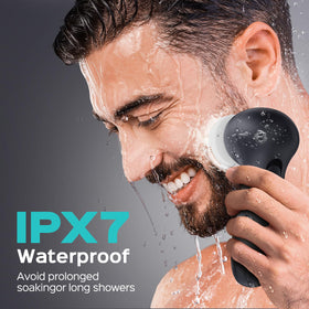 COSLUS in shower to show waterproof design and easy rinsing benefit