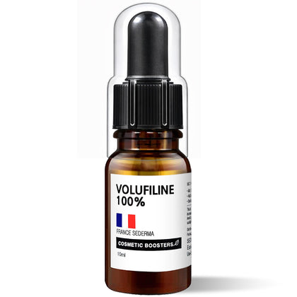 COSMETIC BOOSTERS front bottle view showing clean packaging and volume benefit