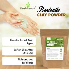 Cosmic Element powder close-up displaying fine texture for smooth masks