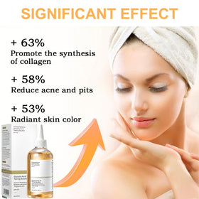 COSMOO ingredient label featuring aloe and ginseng highlighting soothing plant extracts