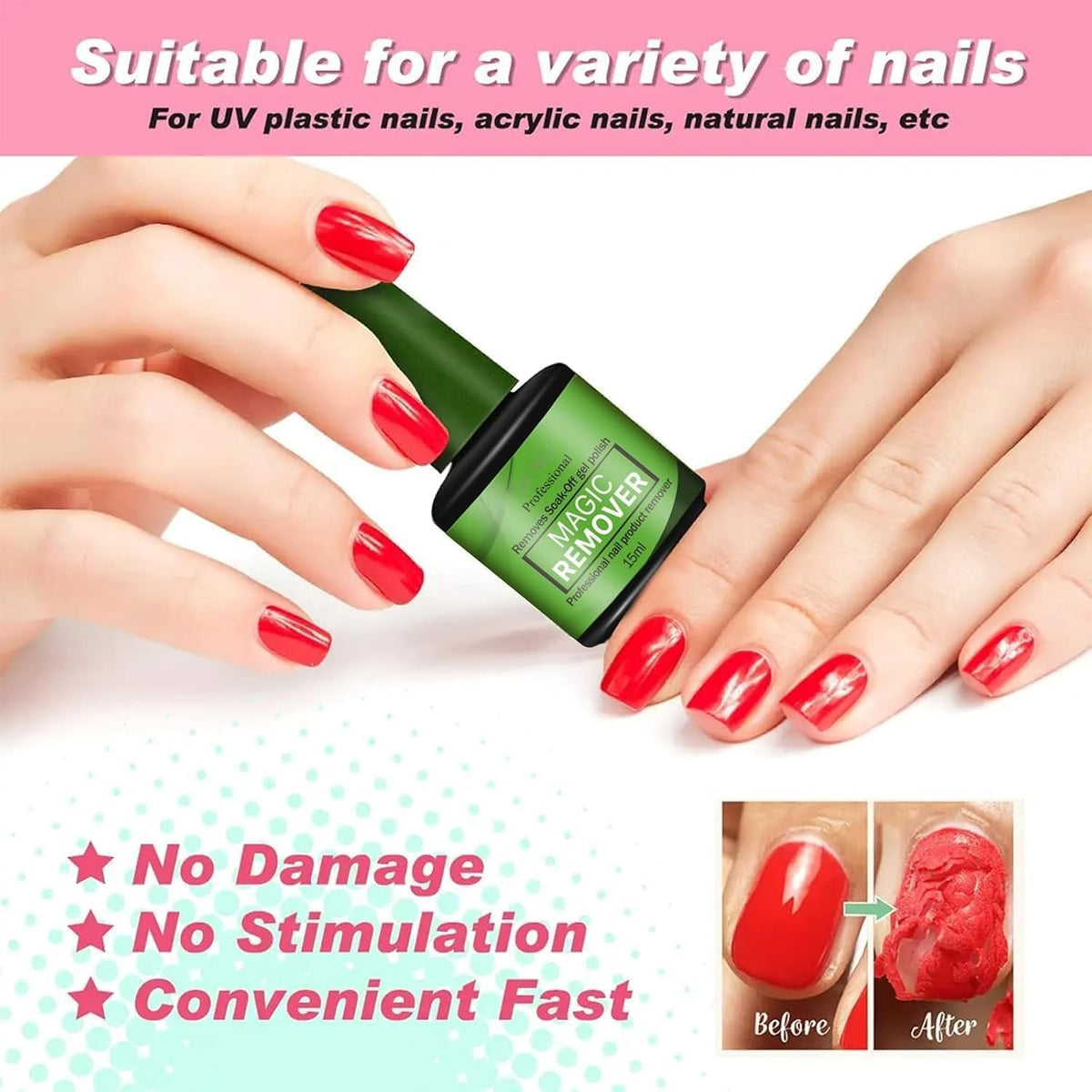 COSMOO texture droplet on nail surface illustrating smooth application benefit