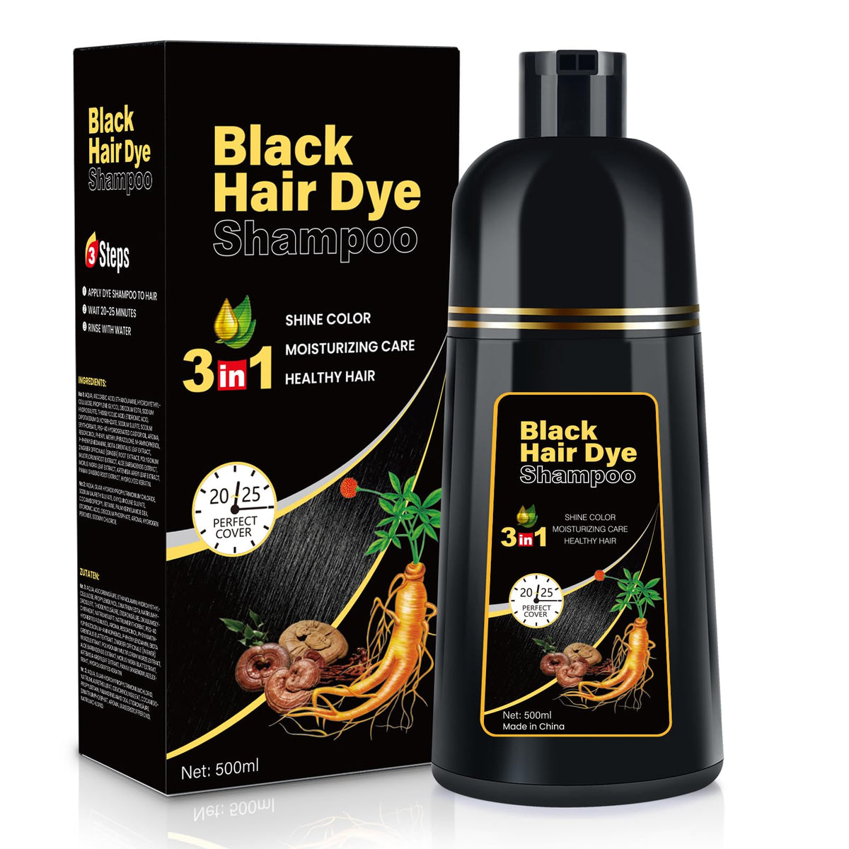 cosmpro front packaging showing bottle and clear usage benefit