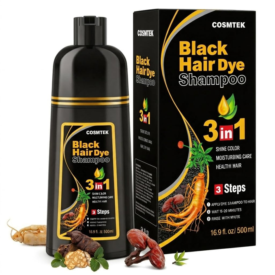 COSMTEK bottle front label showing product name and benefits for quick identification