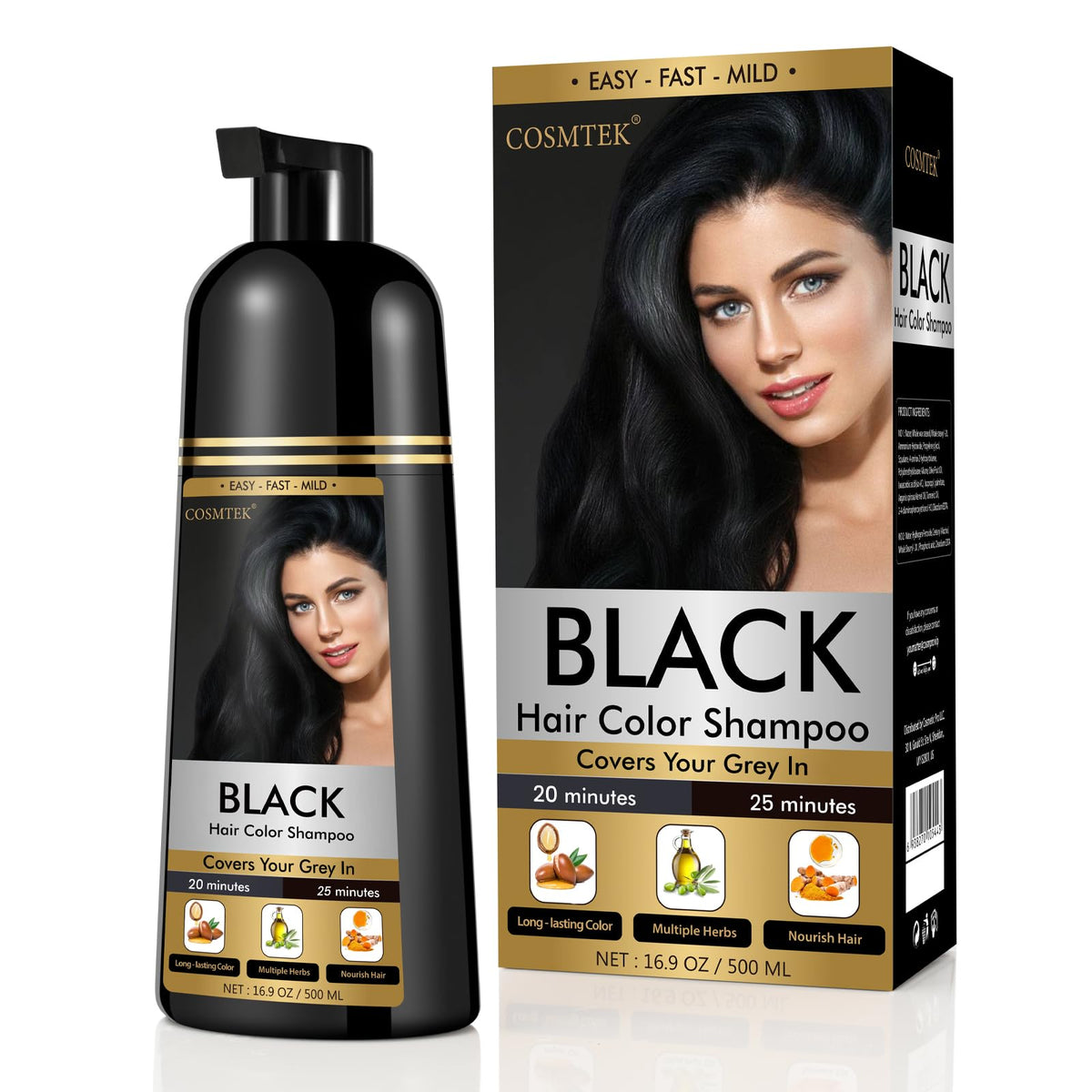 COSMTEK front packaging 500ml showing product and benefits