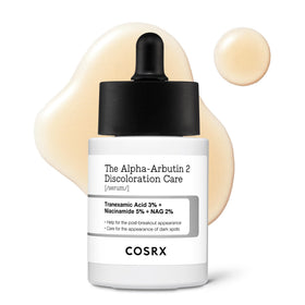 COSRX bottle front packaging showing product and clear label benefit
