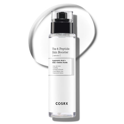 COSRX front packaging showing bottle, highlights easy pump and compact design
