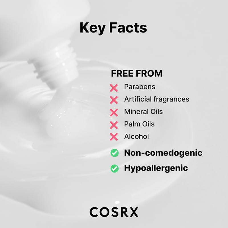 COSRX moisturizer on bathroom shelf lifestyle scene for daily calming routine