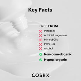 COSRX moisturizer on bathroom shelf lifestyle scene for daily calming routine
