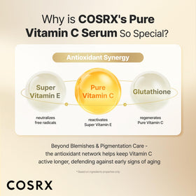 COSRX serum applied under-eye demonstrating gentle targeted brightening