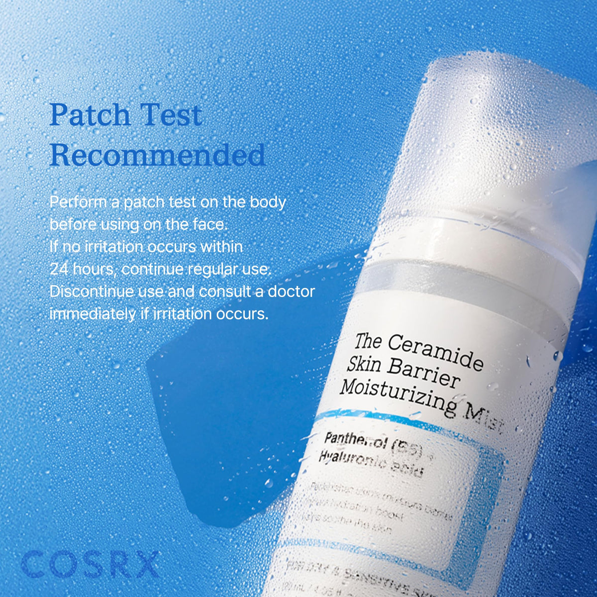 COSRX product on bathroom counter in routine setting, suggests daily use