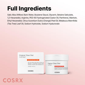 Bathroom shelf with COSRX pads to streamline daily skincare routine
