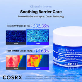 COSRX in facial routine photo showing layering compatibility with sunscreen