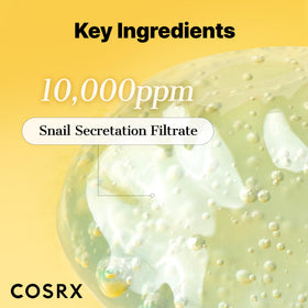 COSRX bottle held in hand to show 150 mL size and everyday convenience