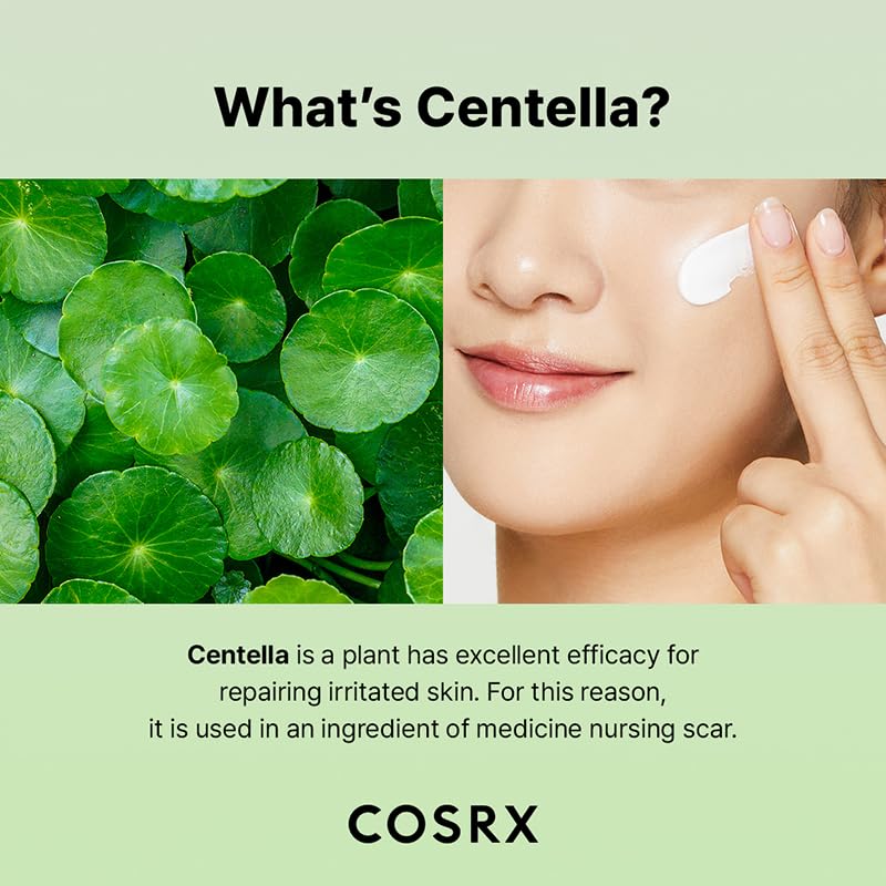 COSRX product applied on hand demonstrating smooth finish and non-greasy comfort