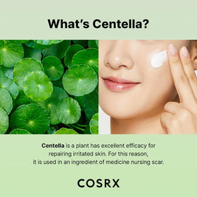 COSRX product applied on hand demonstrating smooth finish and non-greasy comfort