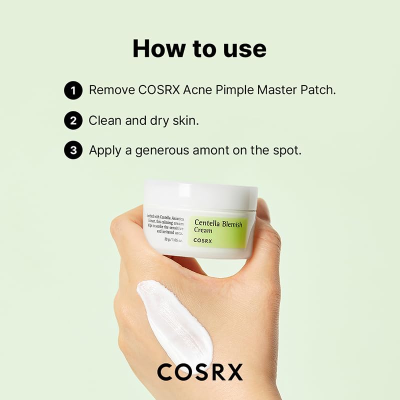 COSRX centella leaf close-up emphasizing soothing extract and calming benefits for skin
