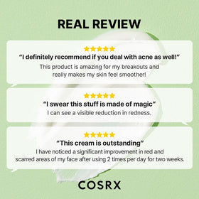 COSRX 30g jar beside coin showing compact size and travel-friendly benefit