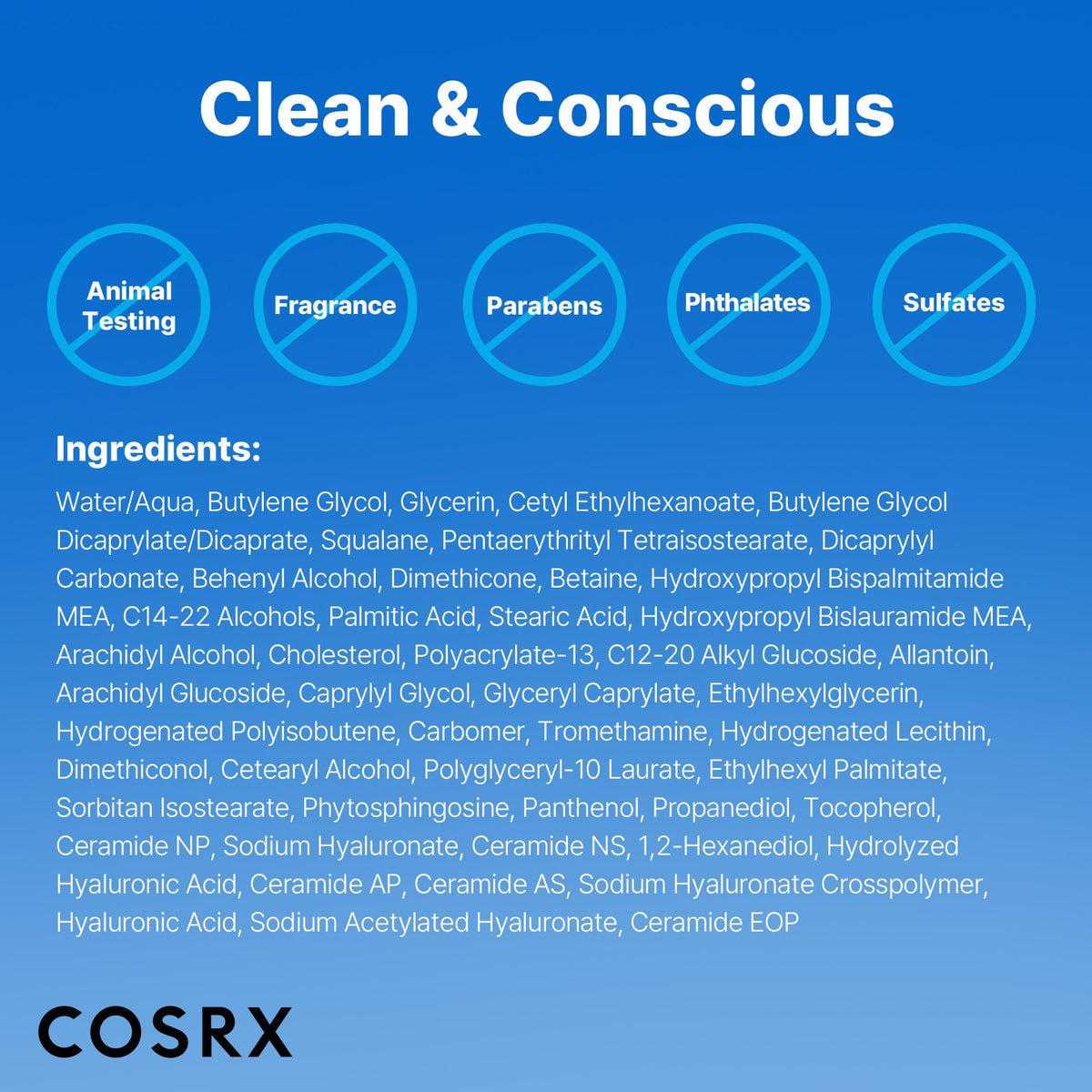 COSRX product and box flatlay communicating clean Korean skincare aesthetic