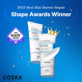 COSRX close-up cream texture highlighting smooth glide and spreadability