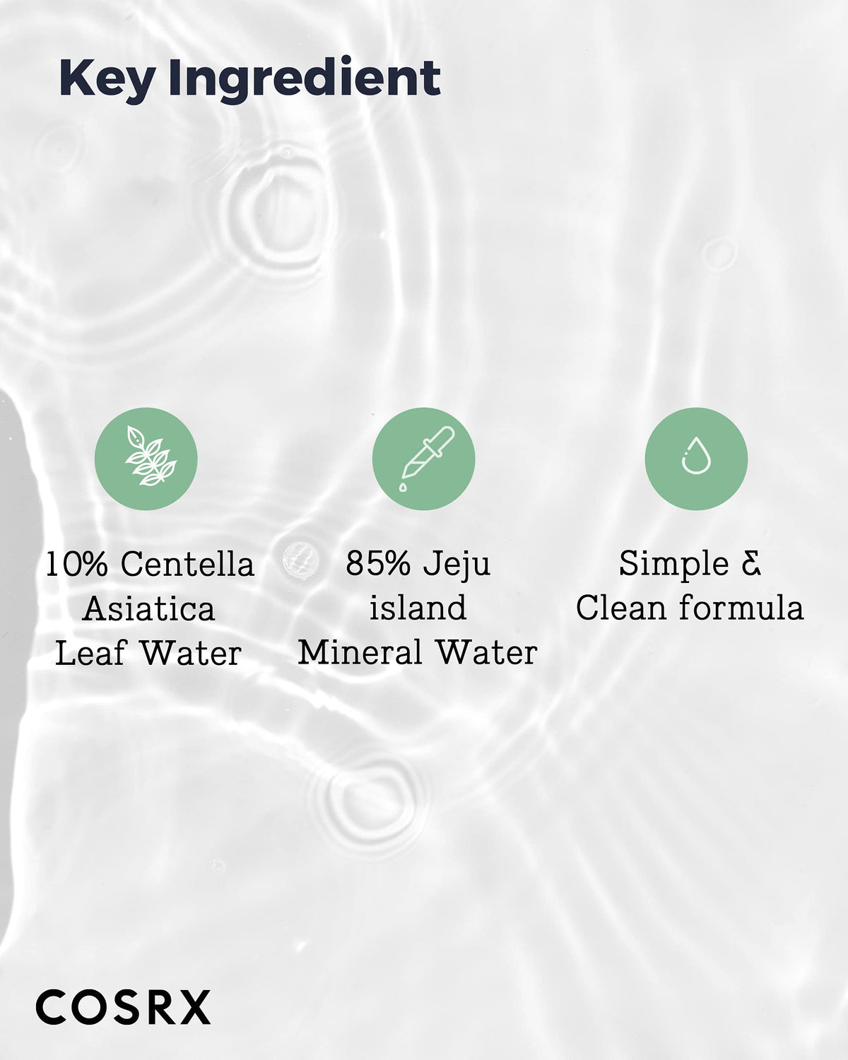 COSRX bottle size comparison illustrating 150ml travel-friendly capacity benefit