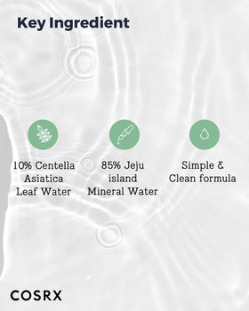COSRX bottle size comparison illustrating 150ml travel-friendly capacity benefit