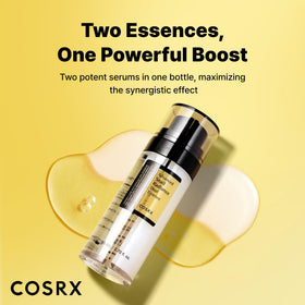 COSRX clear essence texture close-up demonstrating lightweight absorption