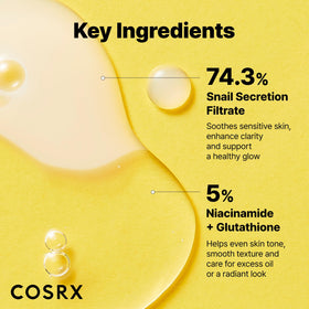COSRX cream essence texture close-up showing barrier-nourishing finish