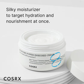 COSRX cream close-up texture highlighting silky non-greasy finish