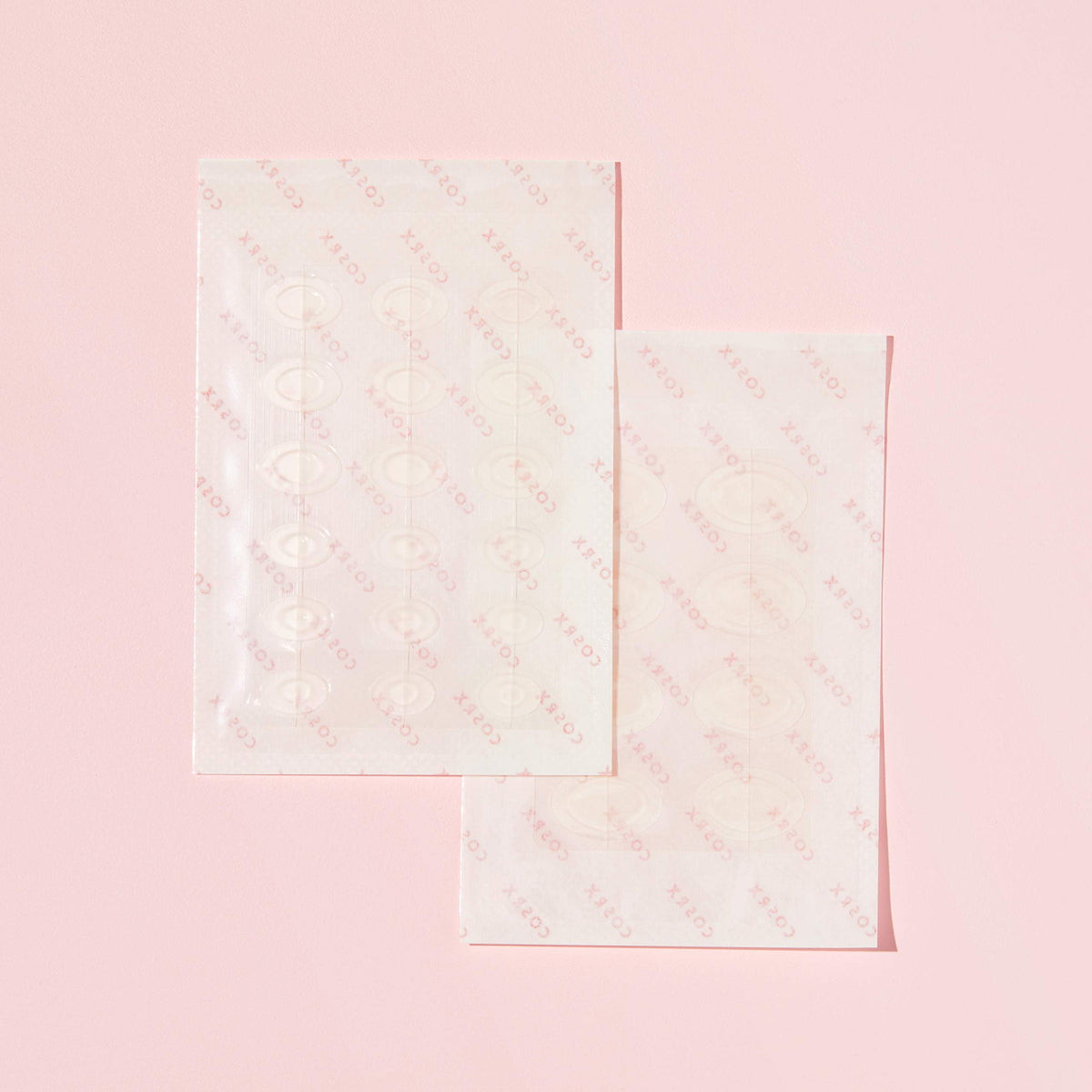 COSRX patch ready on dry skin portrait for easy application and comfort benefit