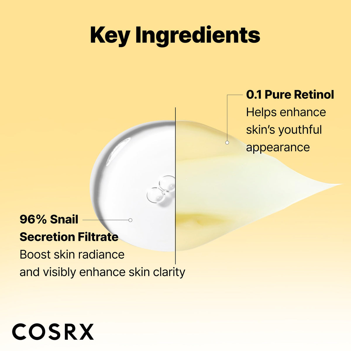 COSRX essence being pumped into hand demonstrating easy application and quick absorption