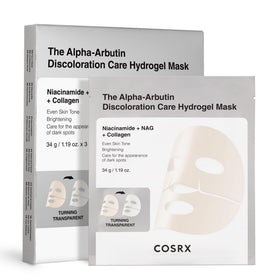 COSRX front packaging of 3-mask set showing branding and product name for easy identification