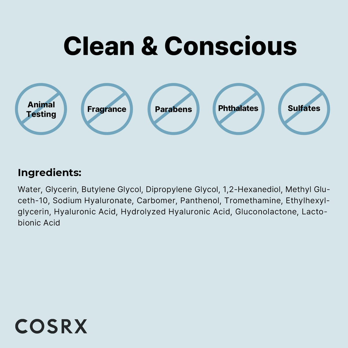 COSRX ampoule on bathroom shelf in routine setting, promoting daily hydration benefit